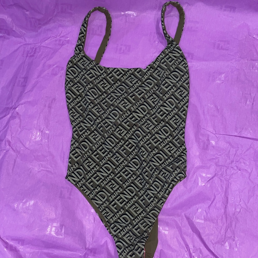 Fendi x Skims reversible one-piece swim